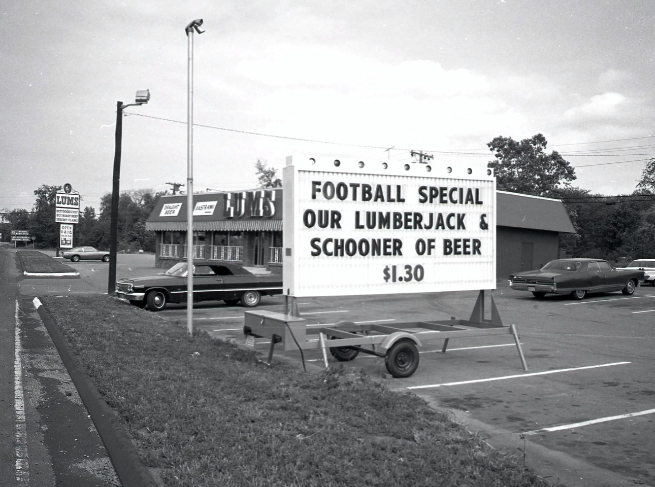 Vintage marquee sign — Football Special