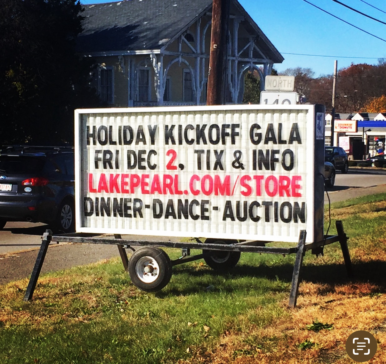 Rent A Sign portable marquee